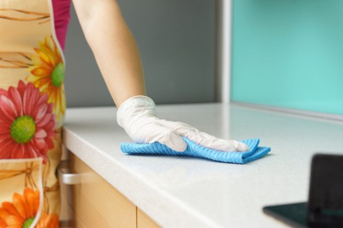 Move out cleaning service for a W9 flat interior