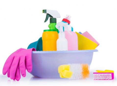 Detailed post-construction cleaning of kitchen fittings in a W9 property