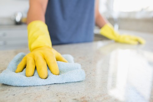 Local carpet cleaner treating stains in a Maida Vale or W9 property