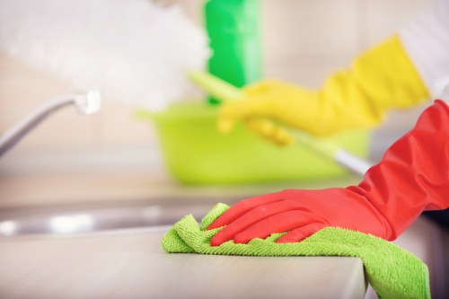 Professional carpet treatment for a shared commercial space in W9