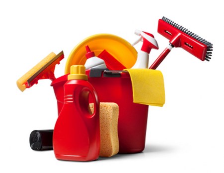 Washroom and kitchen cleaning for a business premises in W9